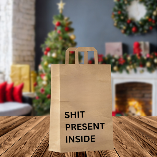 Rude Sweary Gift Bag (S present Inside)