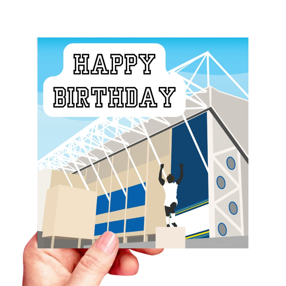 Happy Birthday from Elland Road - Leeds United Birthday Card